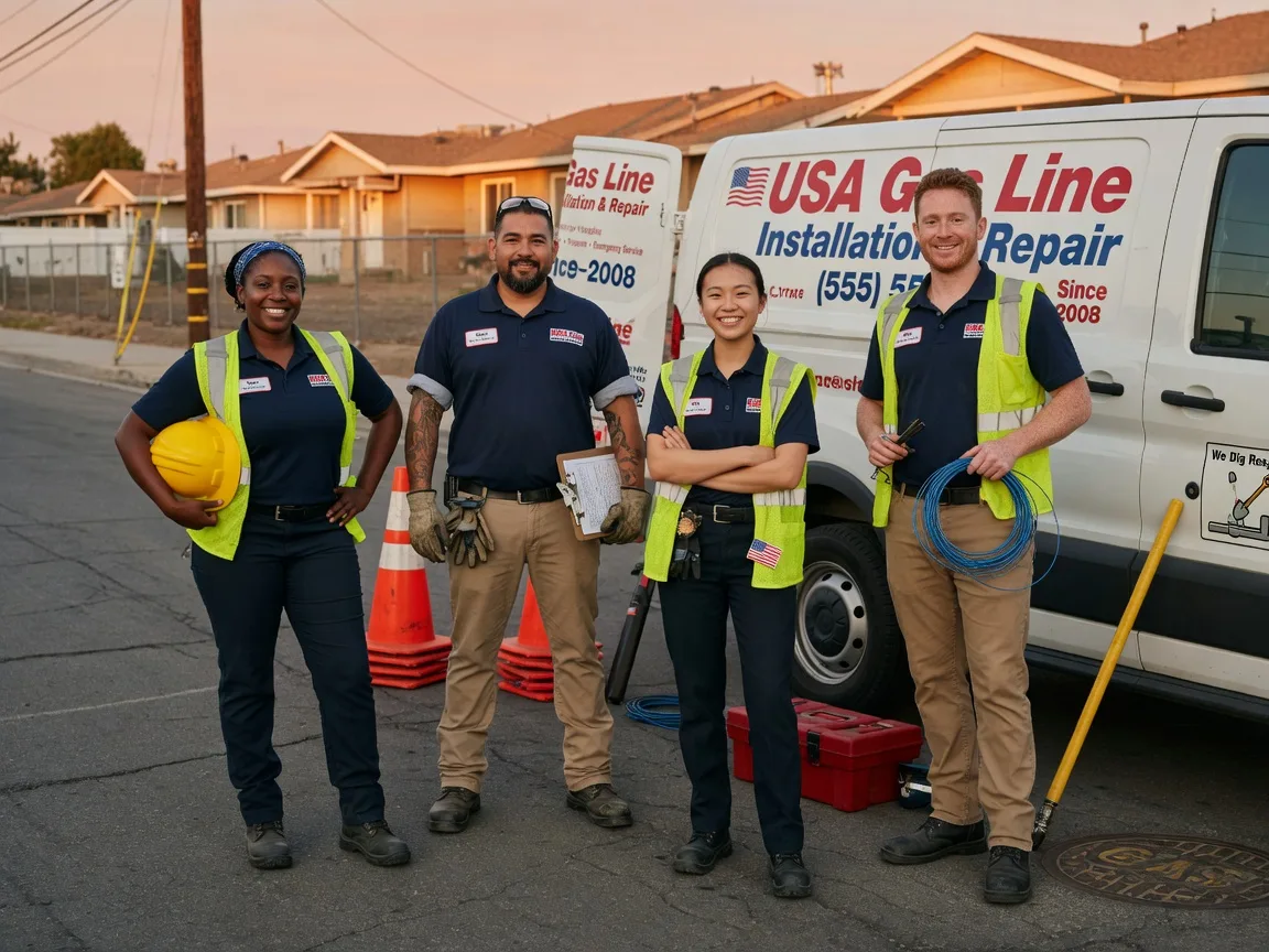 Gas Line Installation company in Odessa, WA